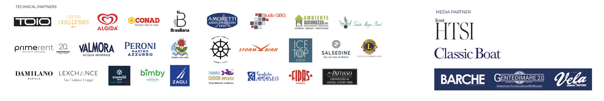 Sponsor e Media Partner